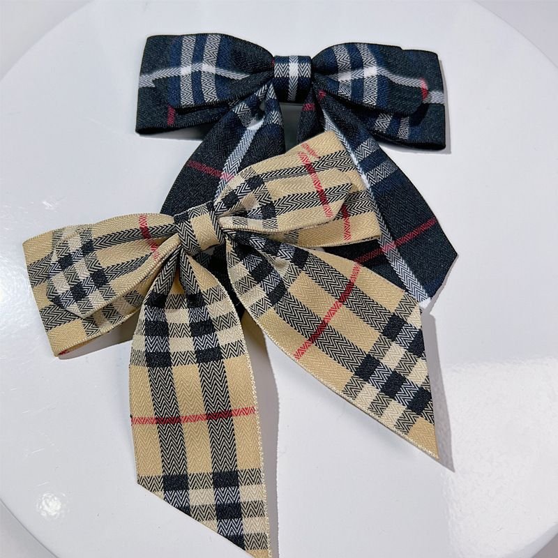 Men’S And Women’S Casual Fashion Plaid Stripe Jk Uniform Bow Tie